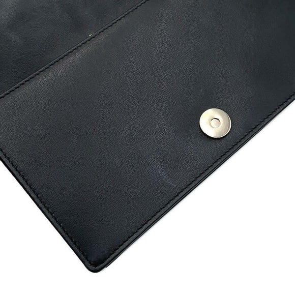 Christian Dior Chain Shoulder Bag Lady Dior Pouch Cannage Black - Picture 10 of 11